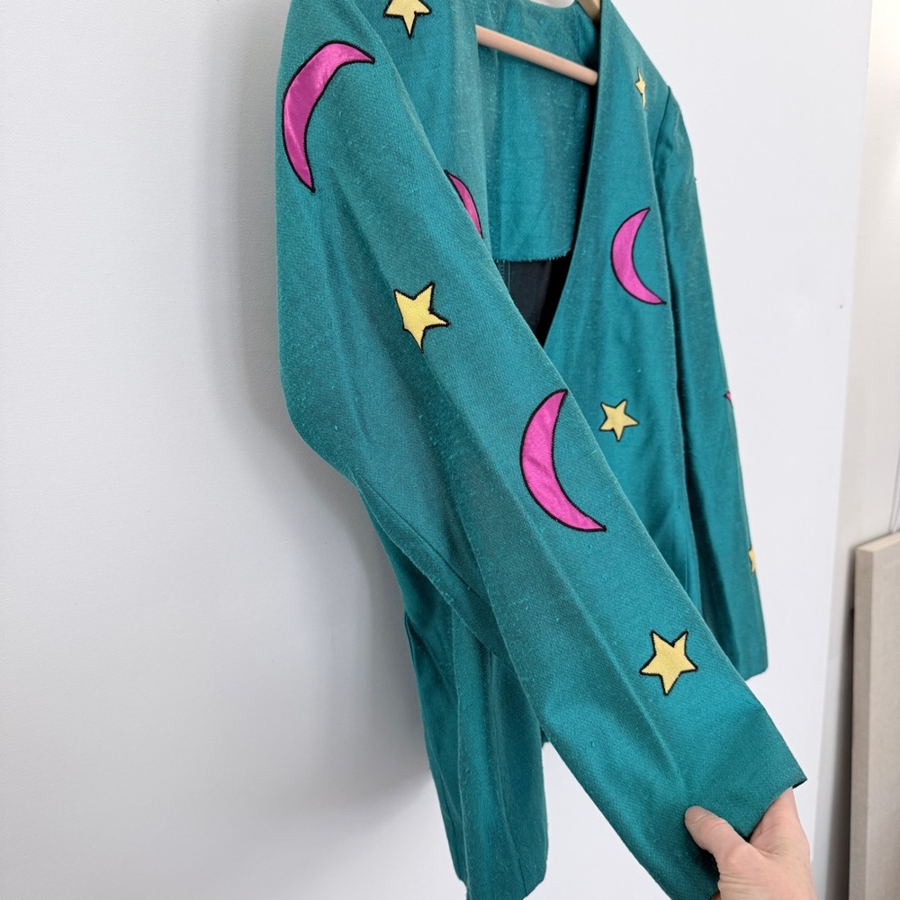 Celestial Appliqués Women's Dinner Jacket - Picture 3 of 6